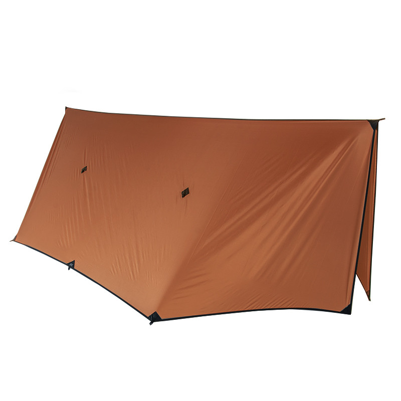 Side view of an erected Hammock Gear Journey Tarp.