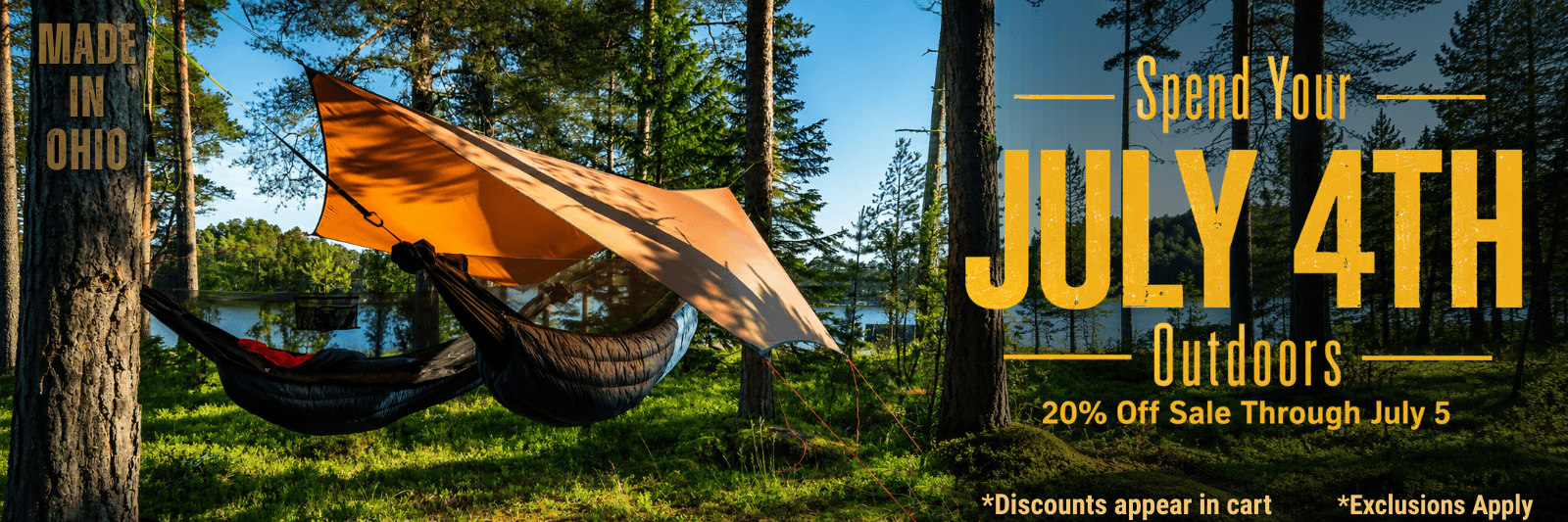 July 4th Banner 20% off